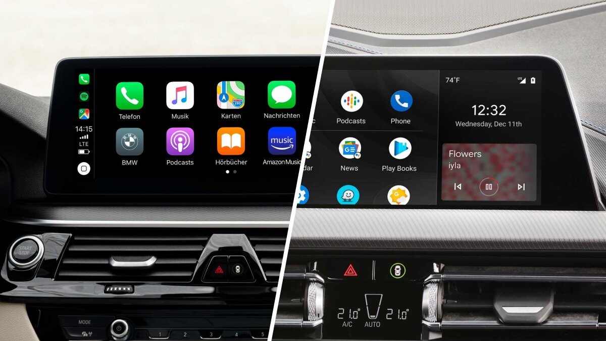 Как подключить CarPlay и Android Auto на авто: беспроводной и проводной  способы