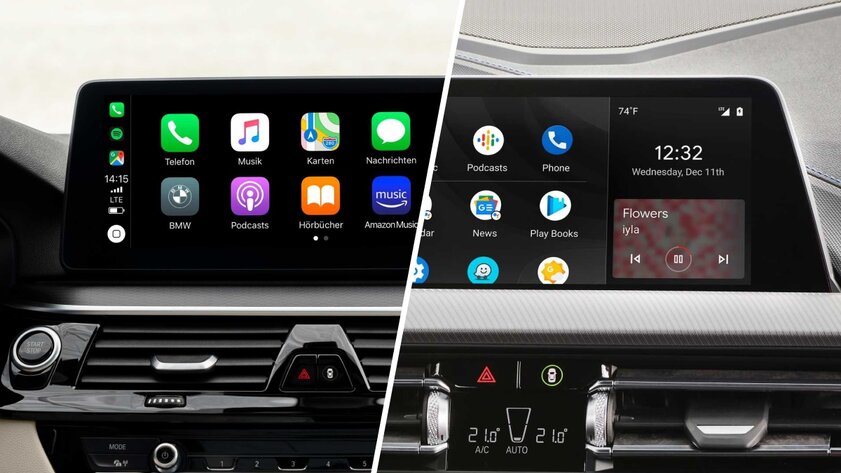 Как подключить CarPlay и Android Auto на авто: беспроводной и проводной способы