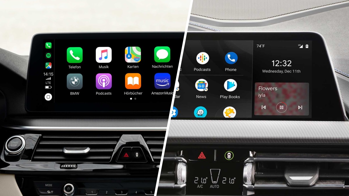 Как подключить CarPlay и Android Auto на авто: беспроводной и проводной ...
