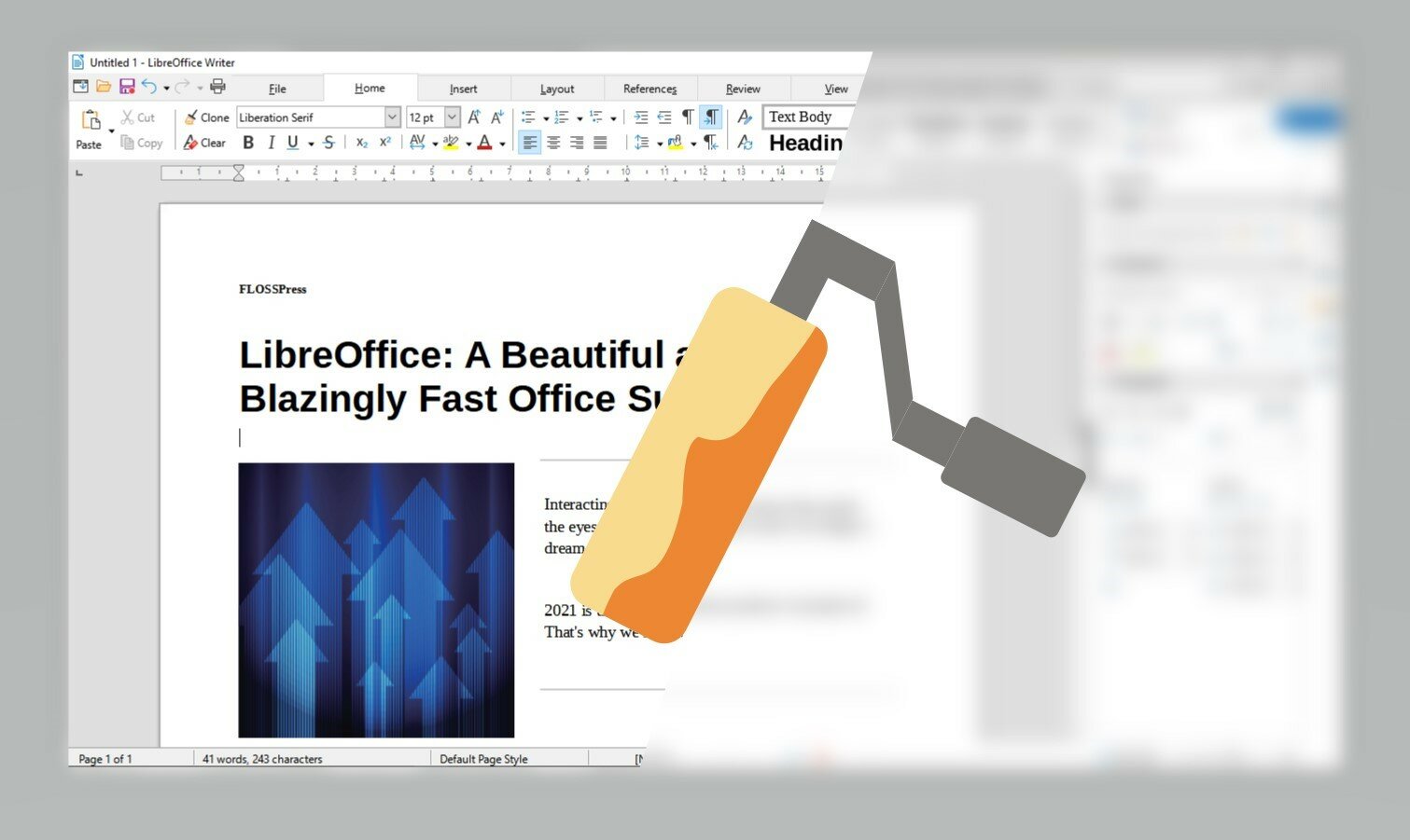 В LibreOffice 8.0 появятся вкладки с документами. В Word и Excel не сделали  их за 30