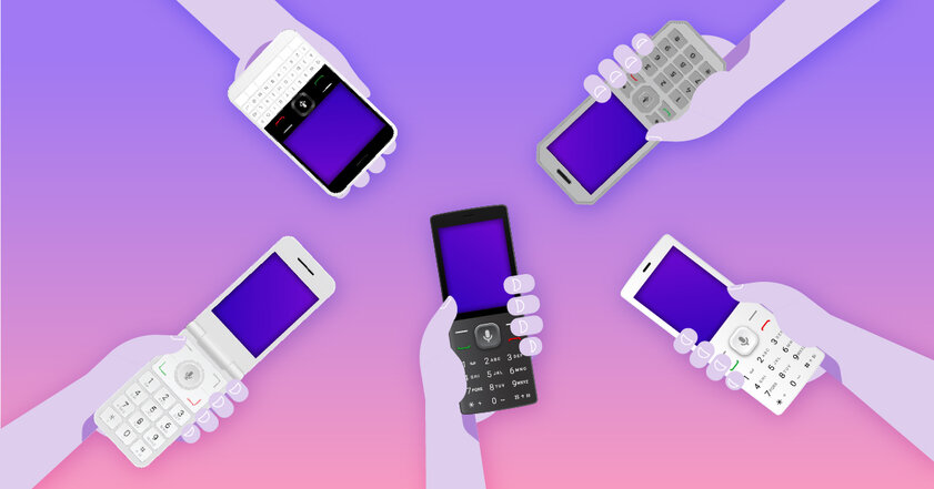 По продажам кнопочных телефонов лидирует не Samsung и даже не Nokia