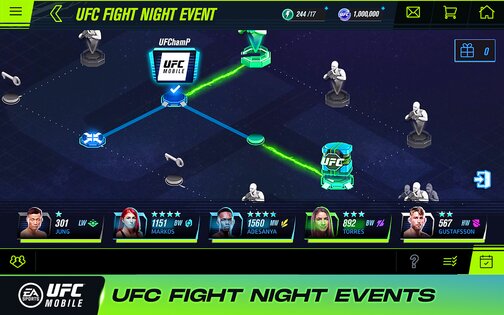 UFC Mobile 2 1.11.09. Скриншот 9