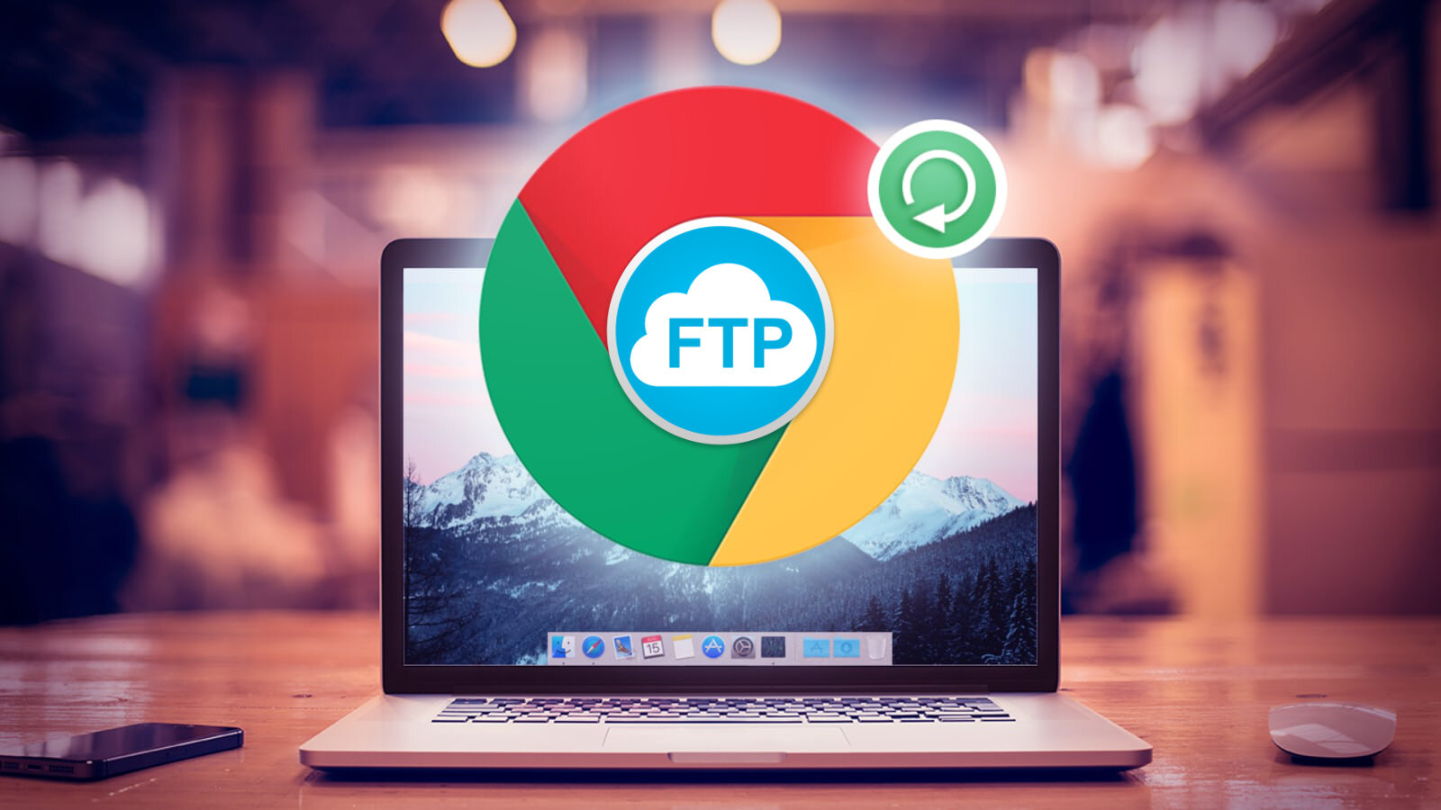 Chrome 95 removed FTP support and added the Browser Picker API