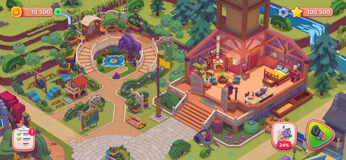 Pixelwoods – раскраска и декор 1.52. Скриншот 6