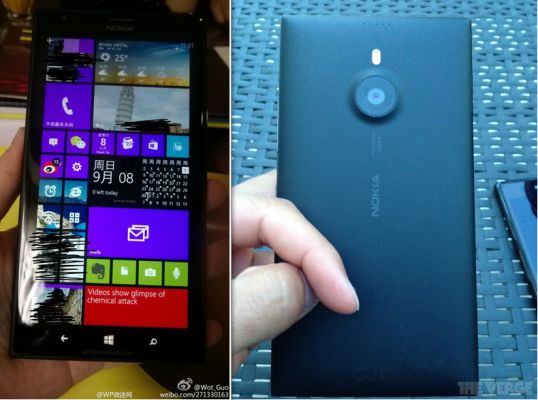 Новые фото Lumia 1520