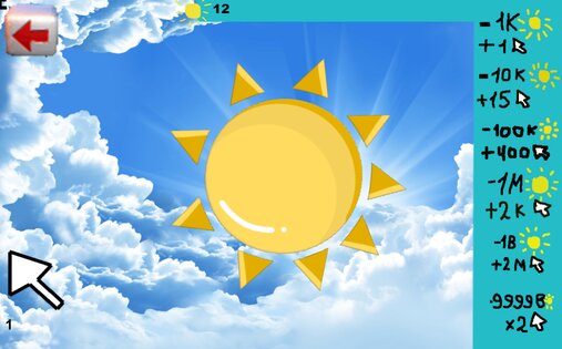 Sun Clicker 1.0.0.0. Скриншот 1