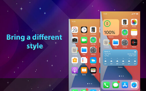 iPhone 16 Launcher 9.9.0. Скриншот 16