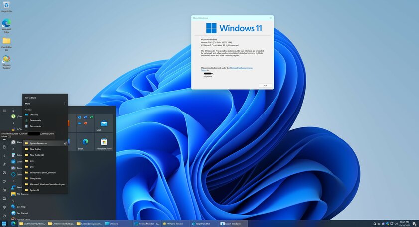Найден способ вернуть меню Пуск из Windows 10 в Windows 11 RTM без сторонних программ