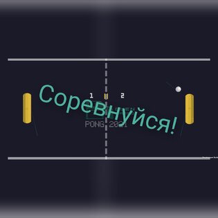 Pong 2021 0.1. Скриншот 2