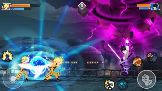 Stickman Ninja Fight 4.0. Скриншот 2
