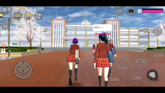 SAKURA School Simulator 1.042.03. Скриншот 2