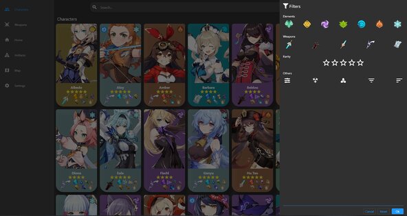 Shiori for Genshin: Unofficial 1.8.10. Скриншот 11