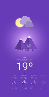 Цветовая Погода - Живые обои 1.0.8. Скриншот 3