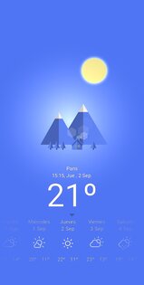 Цветовая Погода - Живые обои 1.0.8. Скриншот 4