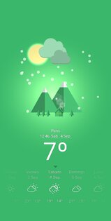Цветовая Погода - Живые обои 1.0.8. Скриншот 6