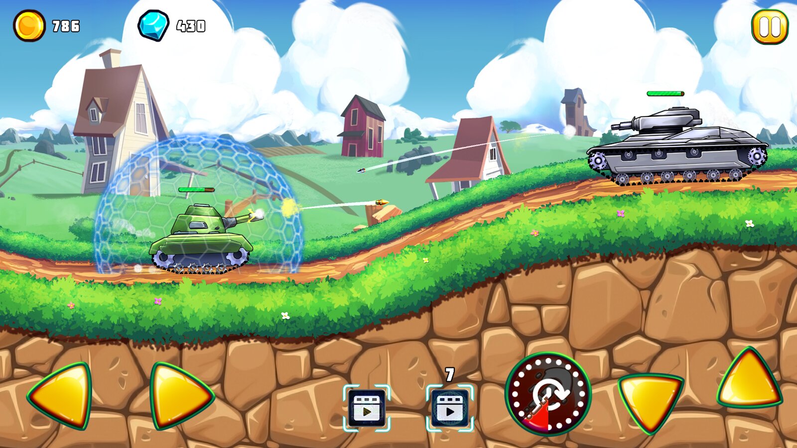 Скачать Tank Attack 4 1.3.0 для Android