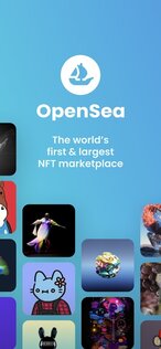 OpenSea – NFT маркетплейс 2.29.1. Скриншот 1