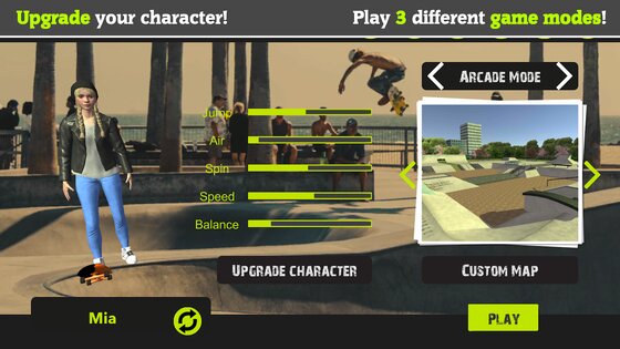 Skateboard FE3D 2 1.55. Скриншот 8