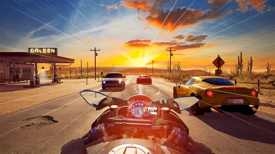 Speed Moto Dash 2.20. Скриншот 5