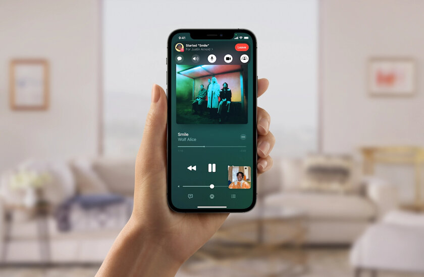 Новый формат видео и демонстрация экрана в FaceTime: доступны iOS 15.1 и iPadOS 15.1
