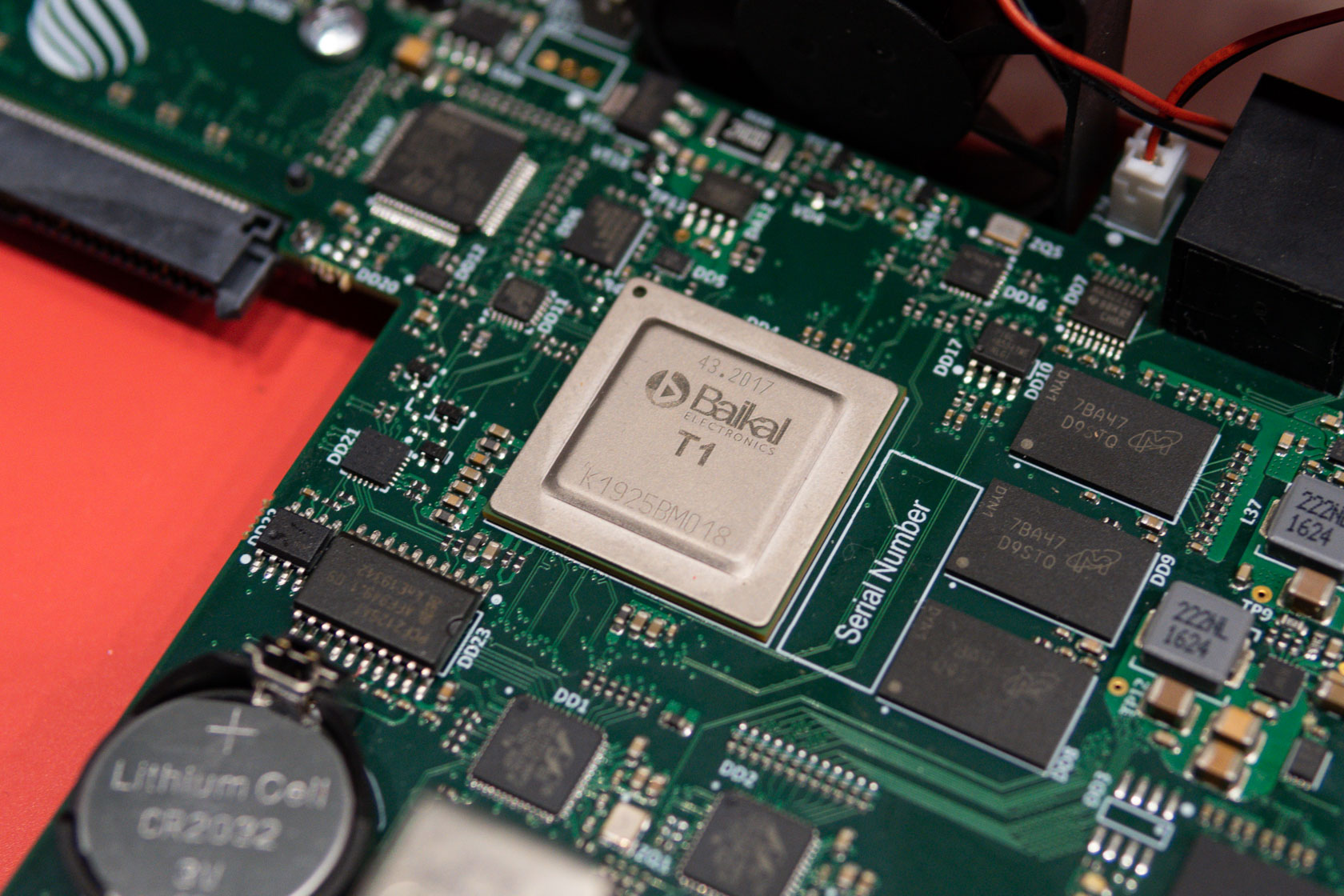 Rostec has developed a thin motherboard based on the Baikal-M processor.  It is produced in Russia