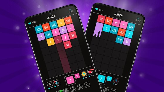Join Blocks: 2048 Merge Puzzle 1.25.14. Скриншот 16