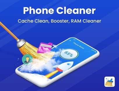 Очиститель телефона – очиститель кэша, RAM Cleaner 1.0.48. Скриншот 1