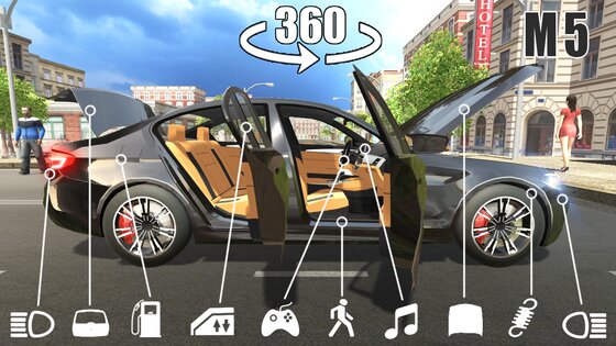 CarSim M5&C63 1.24. Скриншот 12