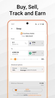 Coin Stats – крипто портфель, трекер 5.20.2. Скриншот 4