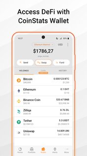 Coin Stats – крипто портфель, трекер 5.24.1. Скриншот 4