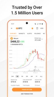 Coin Stats – крипто портфель, трекер 5.24.1. Скриншот 6