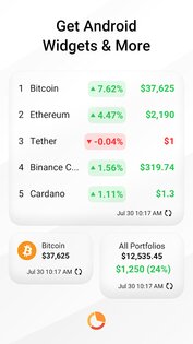 Coin Stats – крипто портфель, трекер 5.20.2. Скриншот 9