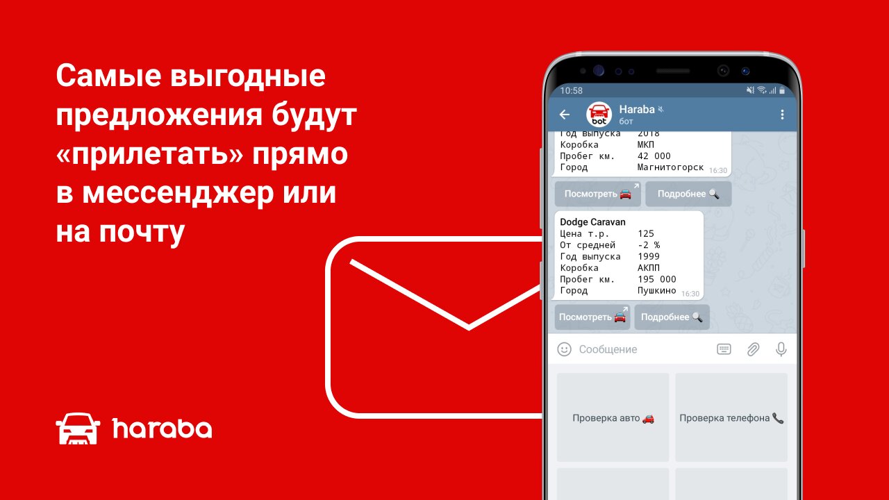 Скачать HARABA – все объявления о продаже авто с пробегом 4.8.1 для Android