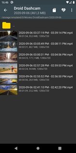 Droid Dashcam - Видеорегистратор для вождения 1.1.4. Скриншот 3