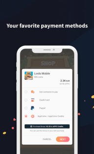 Aptoide Wallet 4.4.1. Скриншот 3