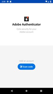 Adobe Authenticator 1.1.11. Скриншот 1