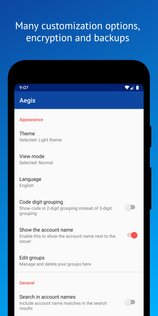 Aegis Authenticator 3.3.4. Скриншот 2