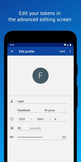 Aegis Authenticator 3.3.4. Скриншот 3