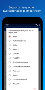 Aegis Authenticator 3.3.4. Скриншот 7