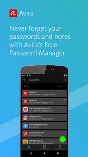 Avira Password Manager 2.11. Скриншот 1