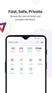 Brave Browser Nightly 1.75.145. Скриншот 1