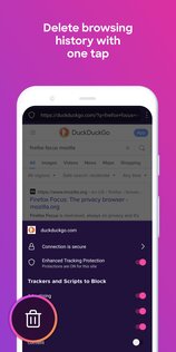 Firefox Klar 137.0. Скриншот 2