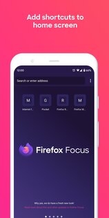 Firefox Klar 137.0. Скриншот 5