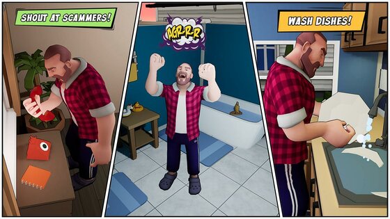 Angry Dad 1.4.5. Скриншот 3
