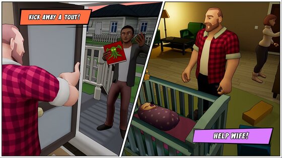 Angry Dad 1.4.5. Скриншот 4