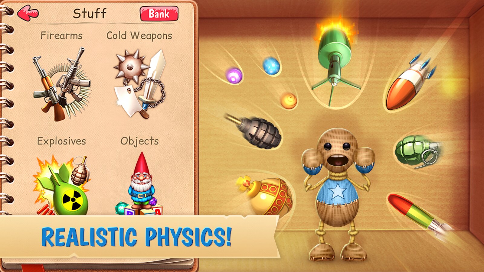 Скачать Kick the Buddy Remastered 1.14.1502 для Android