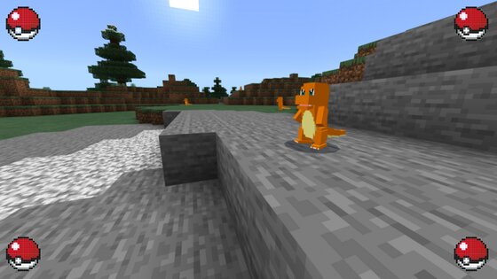 Mod Pokecraft for MCPE 3.5. Скриншот 1