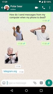 Новые стикеры для WhatsApp 3.1.8. Скриншот 1