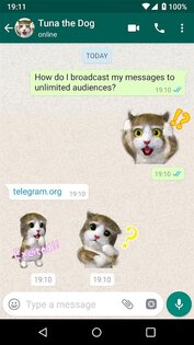 Новые стикеры для WhatsApp 3.1.8. Скриншот 8