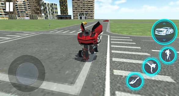 Robot Car Transformation 3D 1.1.45. Скриншот 5